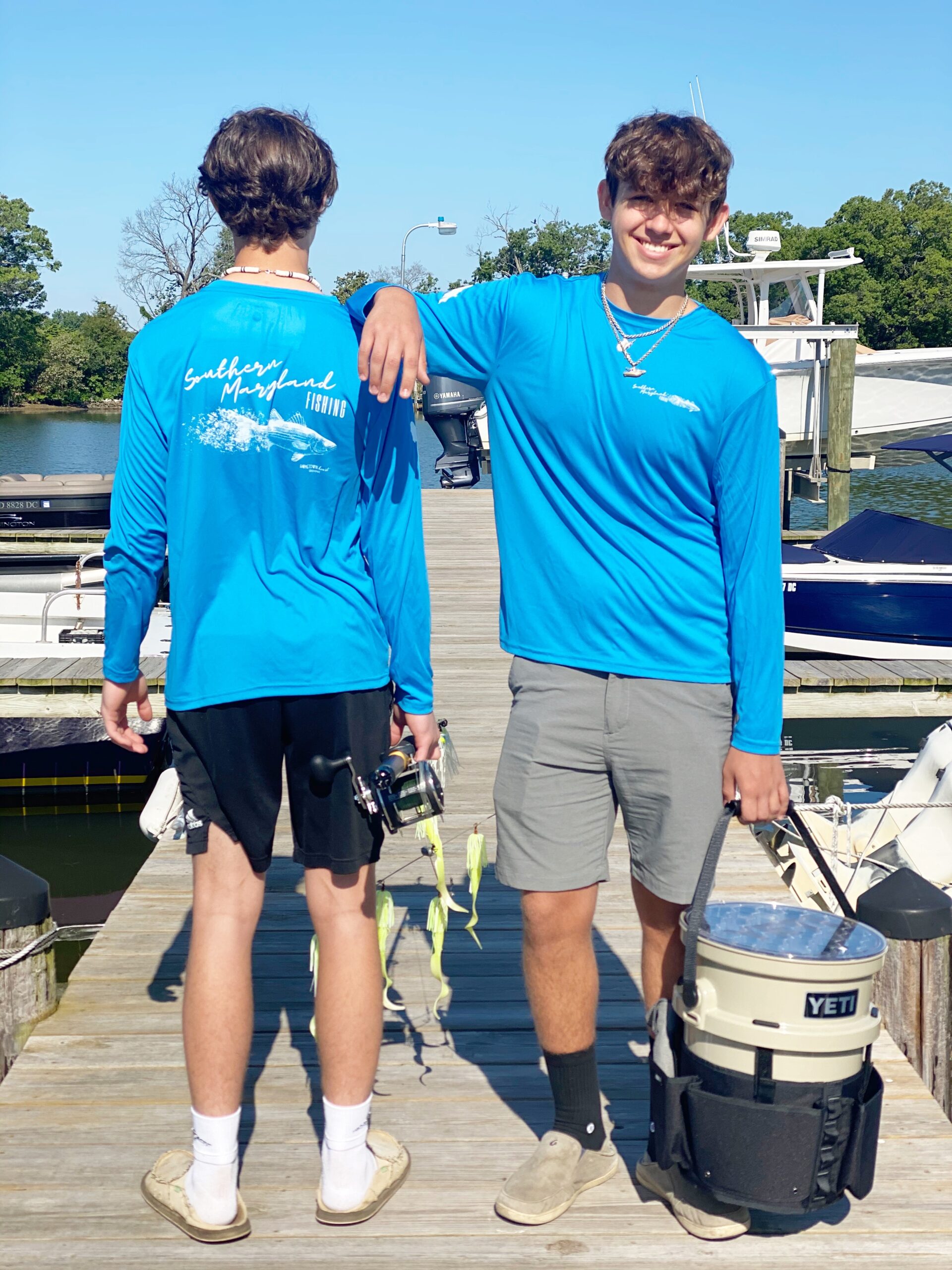 Southern Maryland Fishing Unisex Sun Shirt – COLUMBIA BLUE – Hometown Heart  Apparel